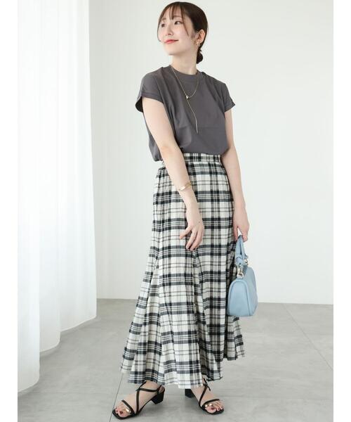 「Te chichi TERRASSE」 スカート F オフホワイト レディース_画像3