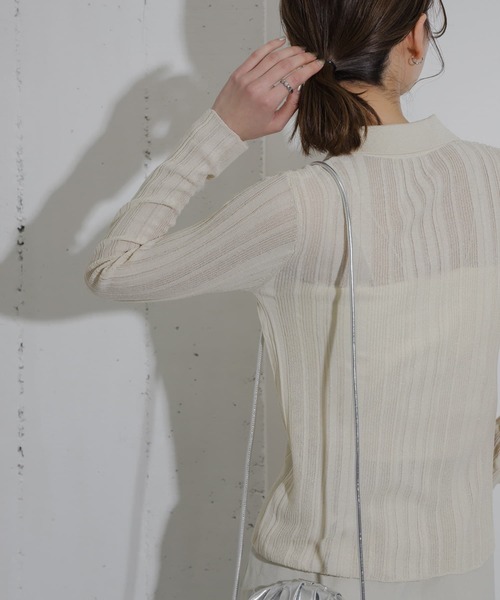 「SENSE OF PLACE by URBAN RESEARCH」 カーディガン ONE ブラック レディース_画像4