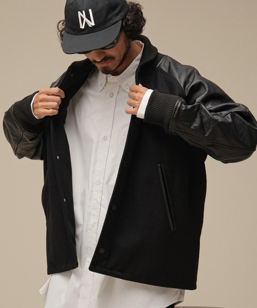THEOREM スタジャン mj12028-Leather RS Award Jacket II スタジャン THEOREM スタジャン mj12028-Leather RS Award Jacket II スタジャン