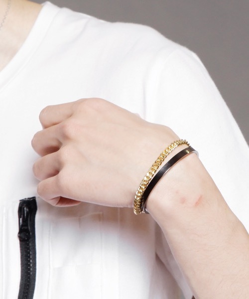 Genri（ゲンリ） バングル Genri/「shallow」chain BANGLE レディース
