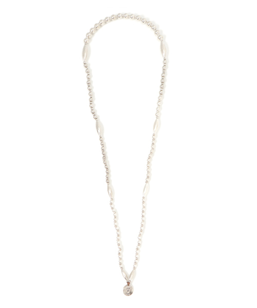 SunKu サンク　シルバー ビーズネックレス SunKu ネックレス 「SunKu」サンク/ Silver Beads Long Neckalce #2