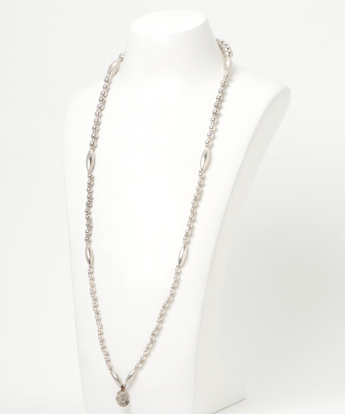 SunKu サンク　シルバー ビーズネックレス SunKu ネックレス 「SunKu」サンク/ Silver Beads Long Neckalce #2