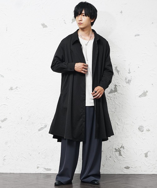 MinoriTY（マイノリティ） シャツ 「MinoriTY」フレアロングシャツ