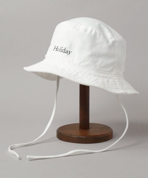 帽子 ハット レディース HOLIDAY x CA4LA WASH BUCKET HAT レディース