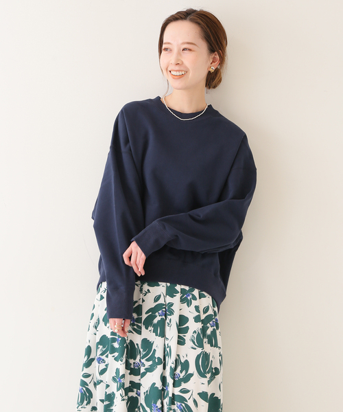 ＩＥＮＡ WEB限定 プルオーバー SLOBE IENA（スローブイエナ） スウェット 《WEB限定》ワイド