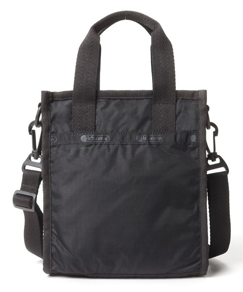 新品 レスポートサック LeSportsac ショルダーバッグ TOTE BAG リサイクルド ブラック LeSportsac（レスポートサック） ショルダーバッグ バッグ MINI N/S