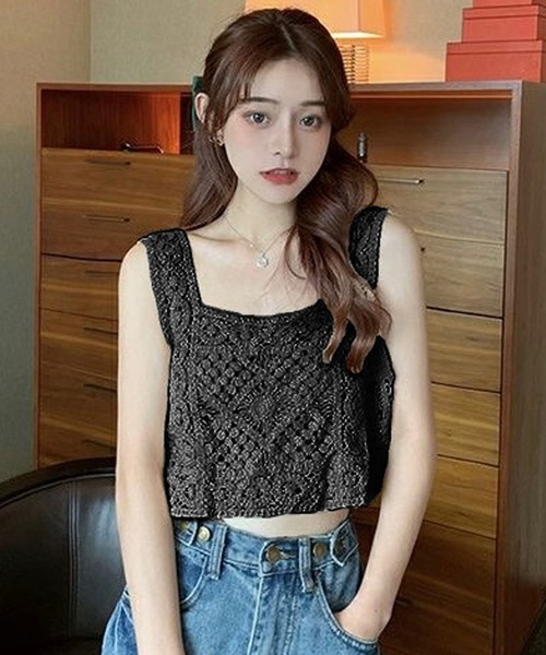 TAN TAPED GUM SHORT TOPS BLACK ビスチェ ベスト 楽天市場】デニム ビスチェ トップス ペプラム ベスト レディース 春夏