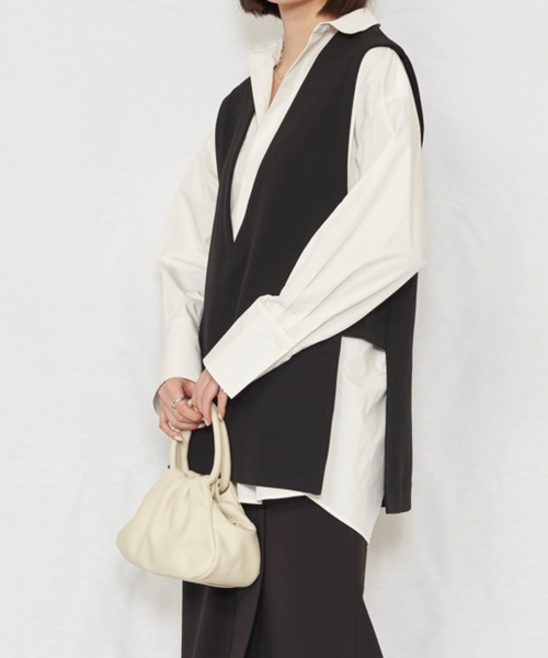 EMMA LIMBER ベスト ジレ Side Belt Gilet（サイドベルトジレ
