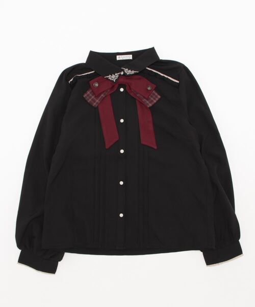 axes femme（アクシーズ ファム） シャツ ブラウス リボンセット