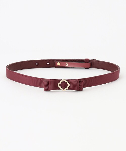 TOCCA（トッカ） ベルト CLOVER BUCKLE RIBBON BELT ベルト レディース