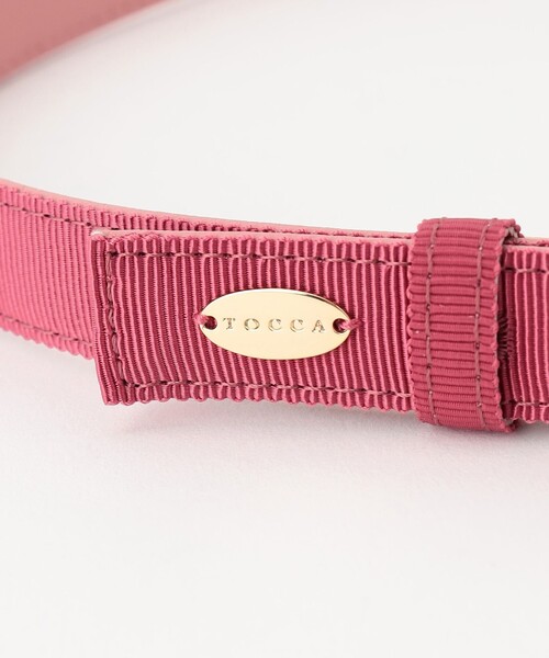 トッカ♡ベルト セール】 CLOVER BUCKLE RIBBON BELT ベルト （ベルト・サスペンダー