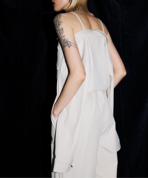 サロペット・オーバーオール・オールインワン SIDE CUTTING JUMP SUITS josemoon SIDE CUTTING JUMP SUITS josemoon サロペット・オーバーオール