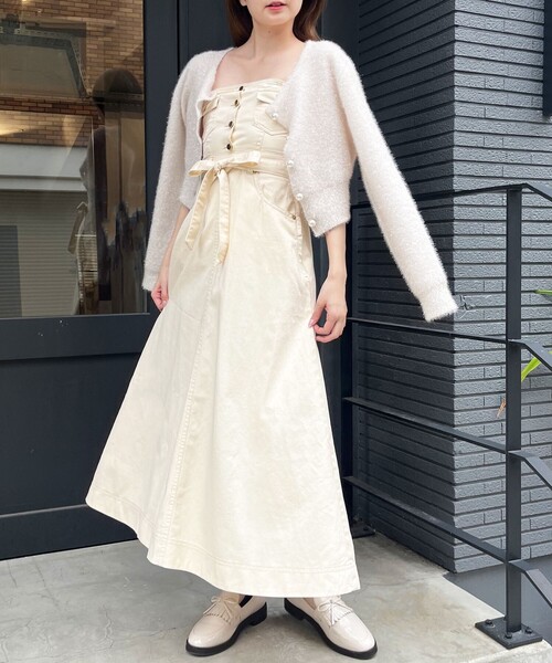 貴重♪☆新品☆ 超絶可愛ぃ♪【BEAR/ベア♡】羽織り♪シャツ♪わんぴー♪ ワンピース ベアトップデニムワンピース : ZOZOTOWN Yahoo!店