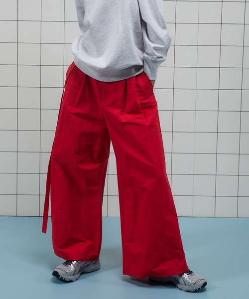 Mercimaison special ツータックハイウェストワイドパンツ MAISON SPECIAL パンツ Two Tuck High Waist Wide Pants