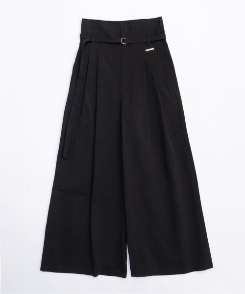 Mercimaison special ツータックハイウェストワイドパンツ MAISON SPECIAL パンツ Two Tuck High Waist Wide Pants