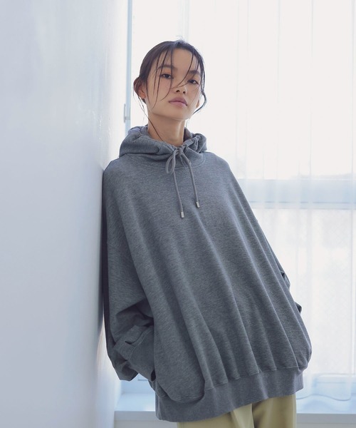 パーカー smooth high stretch hoodie(スムースハイストレッチフーディー) レディース