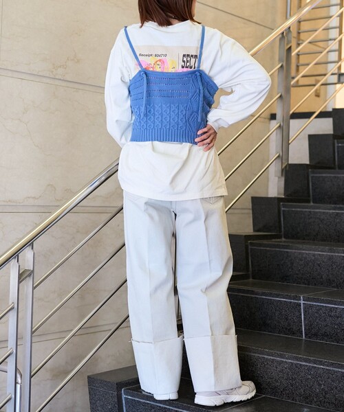 FREAK'S STORE（フリークスストア） キャミソール パッチワーク風