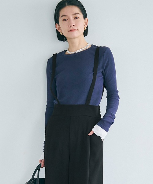 サロペット・オーバーオール・オールインワン chococo AMBIDEX Store ○ライトコール製品染 サロペット(F BLACK): FLAT