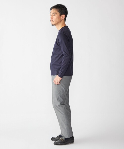 SHIPS（シップス） tシャツ SHIPS: I Cotoni di Albini クルーネック