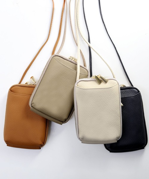 Mia Borsa（ミアボルサ） スマホポーチ スマホショルダー ショルダー