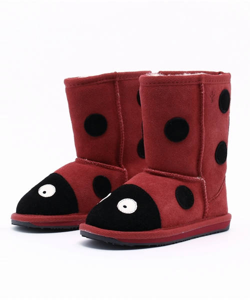 激安単価で ブーツ Ladybird エミュ キッズ ムートンブーツ 楽天1位 Asiam Fr