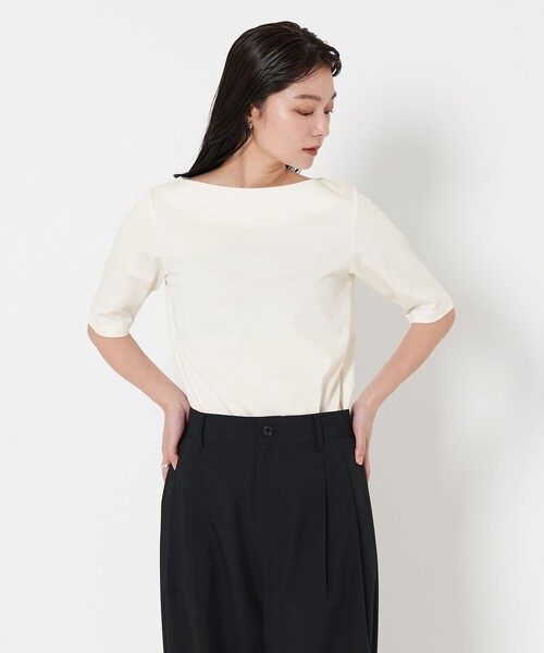 MARW UNITED ARROWS tシャツ 「MARW ARROWS」5分袖 ボートネック