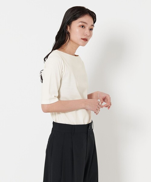 MARW UNITED ARROWS tシャツ 「MARW ARROWS」5分袖 ボートネック