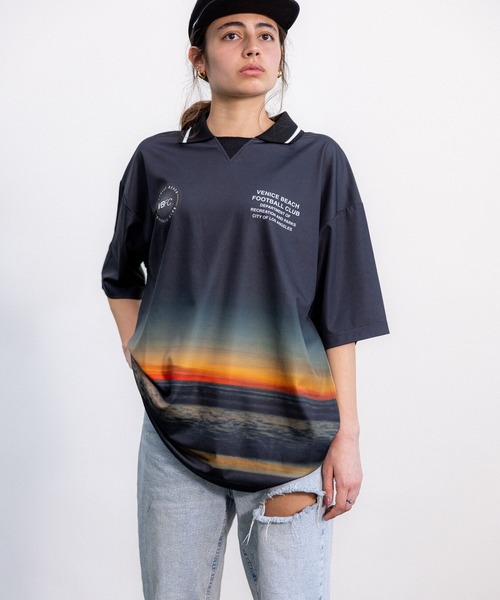 tシャツ 「VBFC（ベニスビーチフットボールクラブ）」ゲームシャツ メンズ | NUMERALS | 02