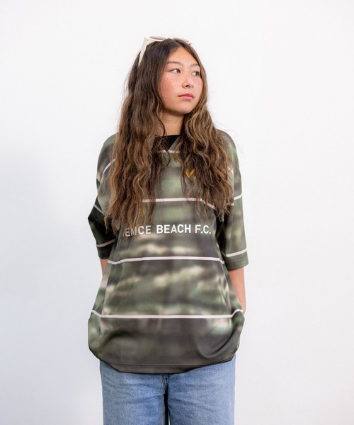 tシャツ 「VBFC（ベニスビーチフットボールクラブ）」ゲームシャツ メンズ | NUMERALS | 13