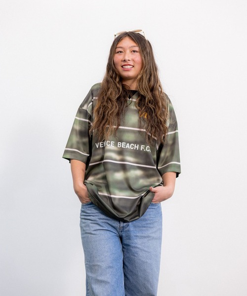 tシャツ 「VBFC（ベニスビーチフットボールクラブ）」ゲームシャツ メンズ | NUMERALS | 14