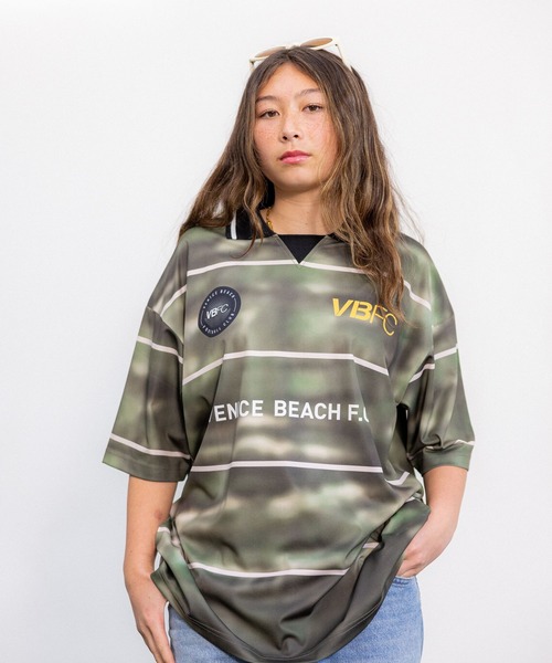 tシャツ Tシャツ メンズ 「VBFC（ベニスビーチフットボールクラブ）」ゲームシャツ｜zozo｜19