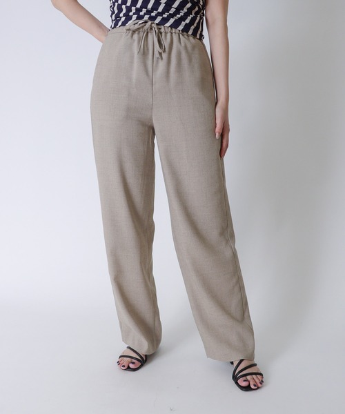 【美品】ラインパンツ サイドラインパンツ｜WOMEN｜250GAG31-454I｜AZUL BY MOUSSY