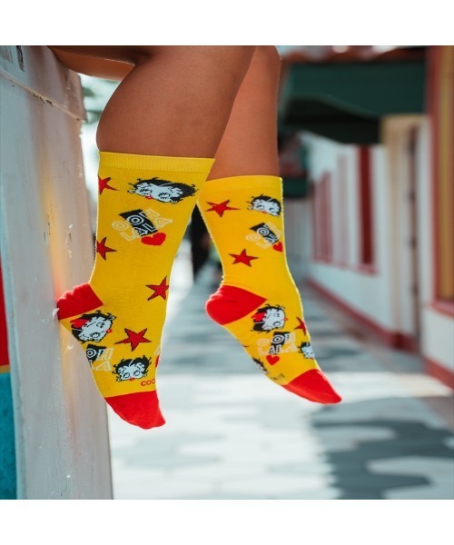 ガラクタ貿易 靴下 904 ODD LD BETTY BOOP OH LALA SOCKS レディース