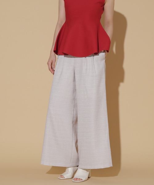 Jewelobe パンツ スラックス ハイウエストベルト付きテーパードパンツ レディース : ZOZOTOWN Yahoo!店 - 通販 -  Yahoo!ショッピング