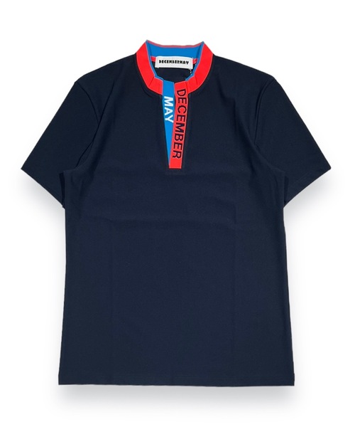 DECEMBERMAY スキッパーポロシャツ美品　サイズ　L DECEMBERMAY（ディセンバーメイ） ポロシャツ 半袖 Skipper polo