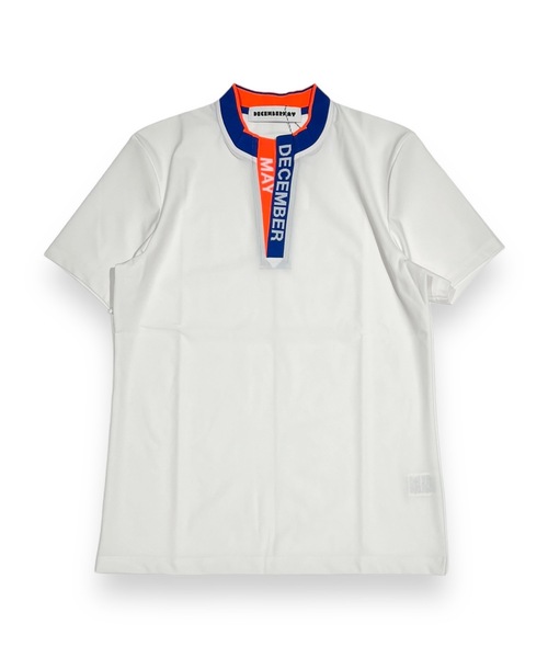 DECEMBERMAY スキッパーポロシャツ美品　サイズ　L DECEMBERMAY（ディセンバーメイ） ポロシャツ 半袖 Skipper polo
