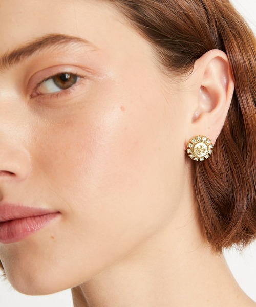 【Tory Burch】キラ スタッド ピアス 3個セット クリスタル Tory Burch】キラ スタッド ピアス 3個セット クリスタル