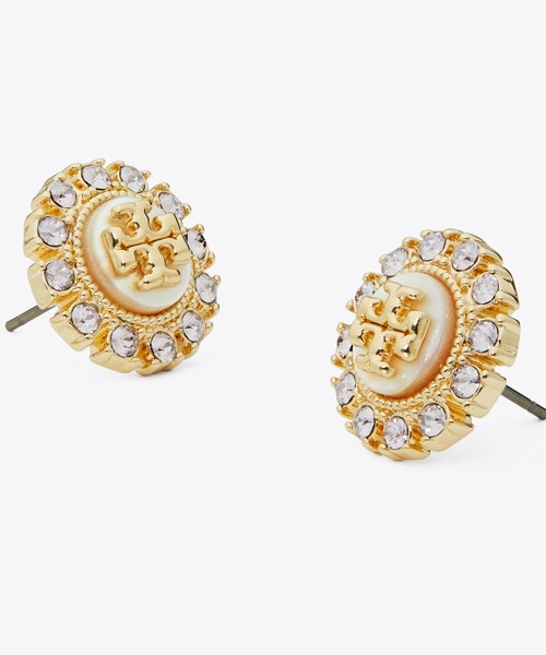 【Tory Burch】キラ スタッド ピアス 3個セット クリスタル Tory Burch】キラ スタッド ピアス 3個セット クリスタル