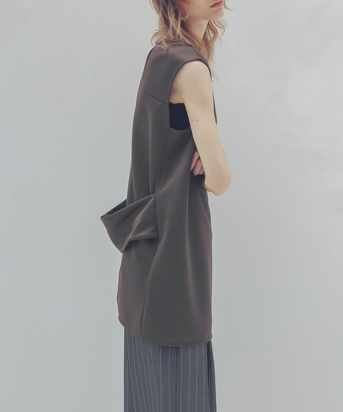 ブラウス シャツ boxey line tops(ボクシーリネントップス) レディース DRESSLAVE ブラウス シャツ boxey line tops(ボクシーリネン