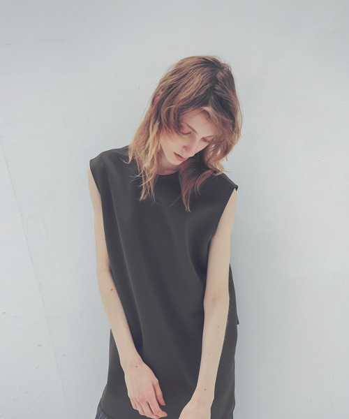 ブラウス シャツ boxey line tops(ボクシーリネントップス) レディース DRESSLAVE ブラウス シャツ boxey line tops(ボクシーリネン