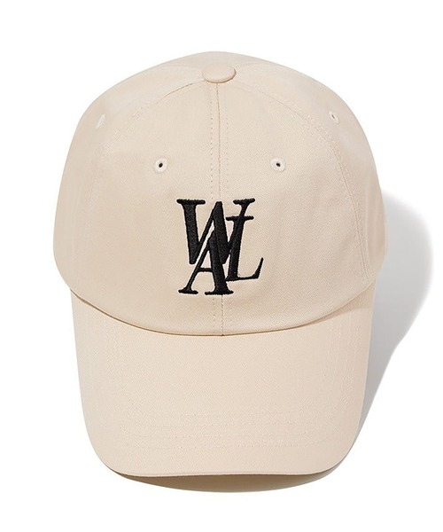 キャップ WOOALONG Signature low ball cap LIGHT PINK WL230WCA81ULPK MUSINSA公式 | WOOALONG Signature low ball cap - LIGHT PINK