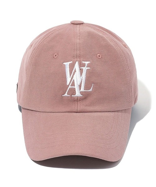 キャップ WOOALONG Deep signature logo ball cap PINK CF1AAC107PK MUSINSA公式 | WOOALONG Deep signature logo ball cap - PINK