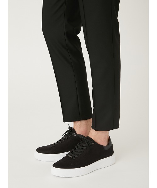 極美品✨ AOURE アウール MALPENSA スラックス パンツ 黒 XL AOURE（アウール） スラックス MALPENSA PANTS PLEATS メンズ