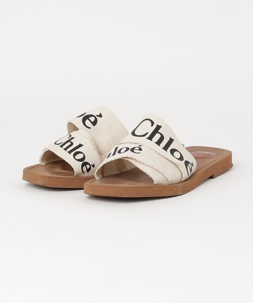 直営店‐Chloe‐ SALE! Lilli フラットサンダル Chloe 「Chloe」 フラットサンダル 37 ブラウン レディース