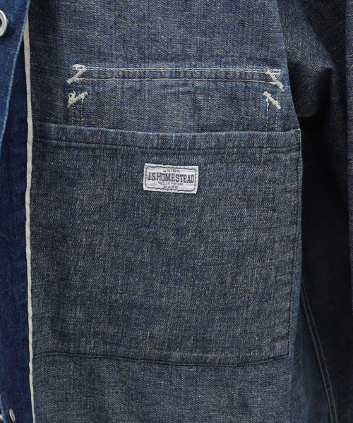 00's 一点物 ジャーナルスタンダードホームステッド　カバーオール ジャケット J.S.Homestead / PAINT DENIM CHORE COAT（カバーオール