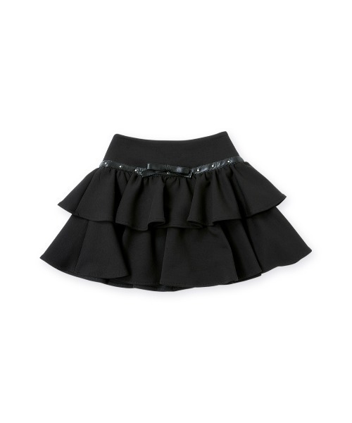 AVENCHUMU スカート AVENCHUMU スカート Leather line tiered skirt : ZOZOTOWN