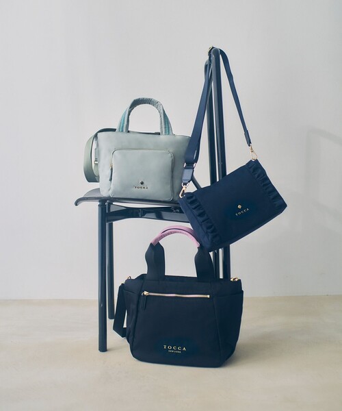 TOCCA トートバッグ NUOTO NYLON TOTE レディース : ZOZOTOWN