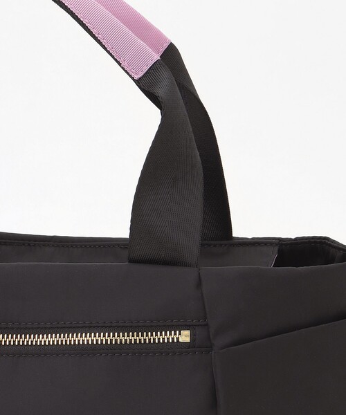 TOCCA NUOTO NYLON TOTE トートバッグ トッカ 黒 紫ピンク TOCCA（トッカ） トートバッグ NUOTO NYLON TOTE トートバッグ