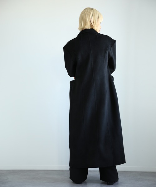 aimoha（アイモハ） コート アウター 「moyo」ダブルブレストウール