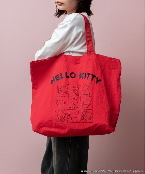 新品未使用　ハローキティちゃん　ビッグトートバッグ　デッドストック 新品未使用 ハローキティちゃん ビッグトートバッグ デッド